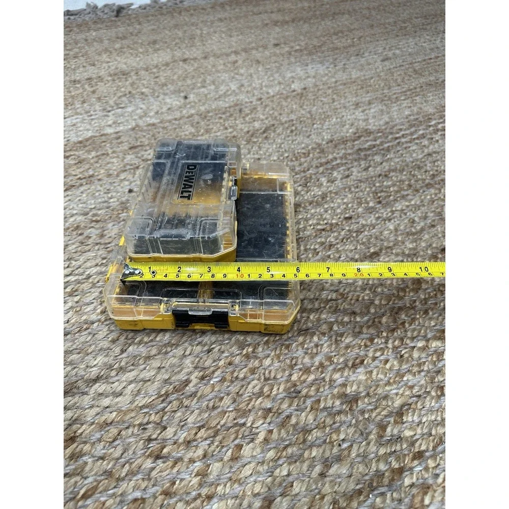 DeWalt Drill Bit ToughCase 2-pack Used Tough Case for Tough Jobs Black/Yellow